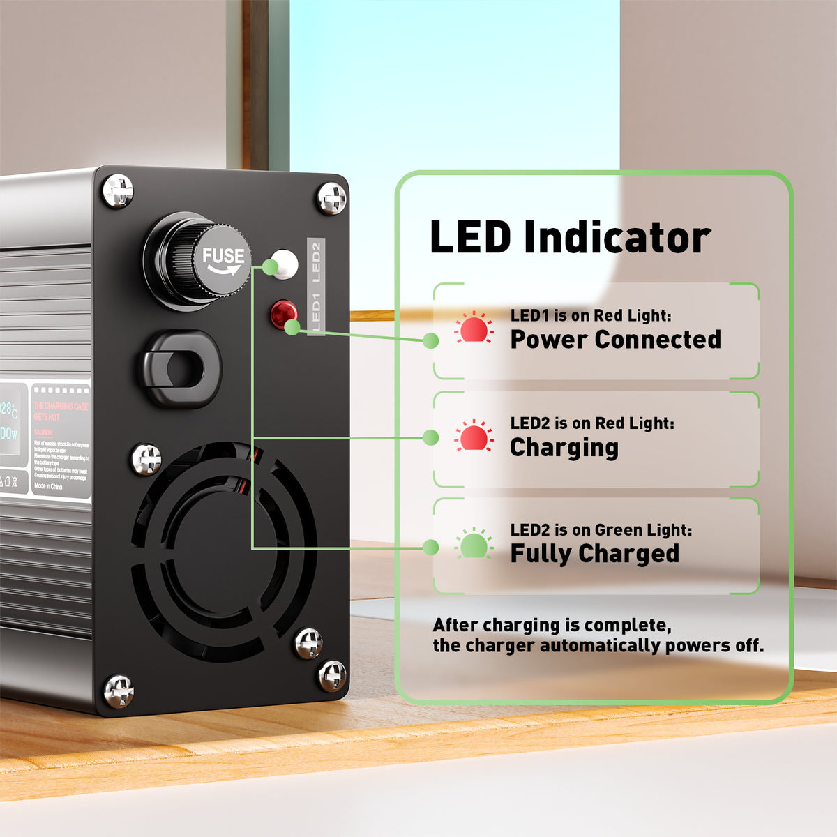 Batterieladeregler Modul M634 – 6-60V Digital, Ü Produktbild-Vorschau 2