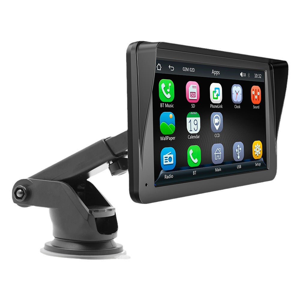 Draagbaar draadloos Apple Carplay/Android autoscherm voor de auto, 9 inch IPS-touchscreen met 4K-dashcam en 1080p achteruitrijcamera, spraakbediening, BT, FM, spiegellink voor alle voertuigen Draagbaar draadloos Apple Carplay/Android autoscherm voor de auto, 9 inch IPS-touchscreen met 4K-dashcam en 1080p achteruitrijcamera, spraakbediening, BT, FM, spiegellink voor alle voertuigen