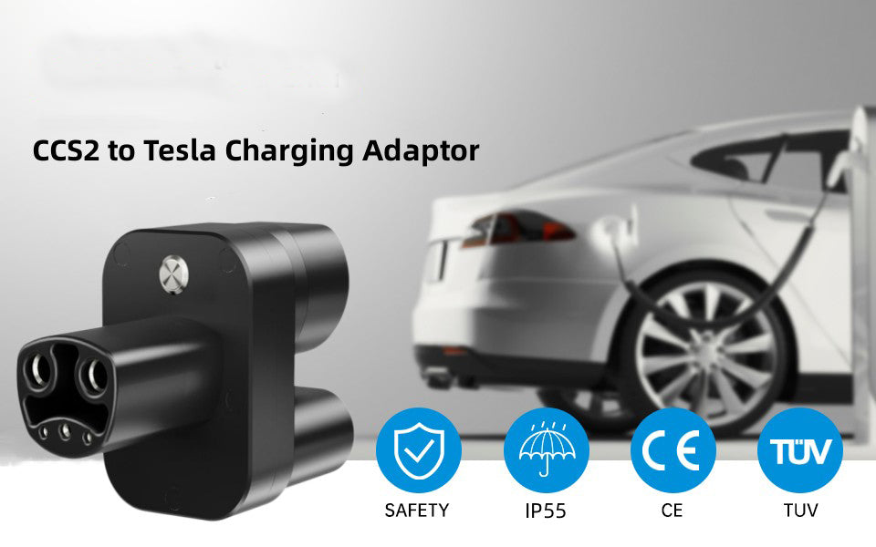 CCS2 zu Tesla Adapter für EV Ladegerät, 400A CCS2 Combo Tesla Konverter