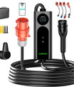 NOEIFEVO 2026 Pro mobil wallbox 11kw med app, elbil CEE 16A til Type 2 ladekabel, 3-faset EV-lader for alle EV-er (IEC 62196-2) og PHEV-er