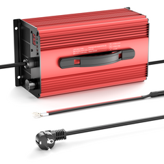 Caricabatterie LiFePO4 Noeifevo 43.8V 25A per batteria LiFePO4 da 38.4V (36V) 12S, per sistemi di energia domestica, barche RV, carrelli da golf