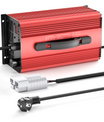 NOEIFEVO 54.6V 25A Lithium-batteriladdare för 48.1V (48V) 13S Lithium-Li-Ion-Lipo-batteri, LCD-skärm, justerbar ström, laddare för elcykel, scooter, elektrisk motorcykel