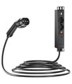 Noeifevo V2L-adapter (vehicle to load) voor MG en BYD, adapter voor ontladen elektrisch voertuig 16A type 2 naar Schuko stopcontact met 5 meter kabel