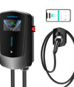 NOEIFEVO Wallbox Typ 2, 22kW, mit App und RFID, 6–32A, 3-phasiges 400V Ladegerät für Elektrofahrzeuge (BEV/PHEV) mit 5 m Ladekabel und Kabelhalter, FI-Schutzschalter Typ B und Schutzart IP65, effiziente Ladestation für Zuhause und Büro