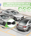 NOEFEIVO 5M/ 7M Typ 2 Verlängerungskabel zum Aufladen, 3.5KW / 7KW / 11KW / 22KW Typ 2 zu Typ 2 Auto Ladekabel für Wallbox und EV Ladegerät