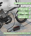 NOEIFEVO 67,2V 2-20A carregador de bateria de lítio para baterias de lítio Li-Ion Lipo 59,2V 60V 16S, com display LCD, corrente ajustável, carregador para e-bike, scooter, motocicleta elétrica