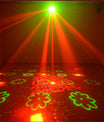 3-i-1 DMX RGBW-partylys, LED-laserstroboskop, disco DJ-beam spot-scenebelysning, dansklub, bryllup, sommerfuglelys
