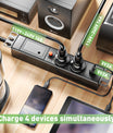 Noeifevo V2L-adapter (vehicle to load) voor MG en BYD, adapter voor ontladen elektrisch voertuig 16A type 2 naar Schuko stopcontact met 5 meter kabel