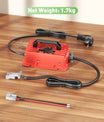 NOEIFEVO 14,6V 30A vandtæt lithium LiFePO4 batterioplader til 12V(12,8V) 4S LiFePO4 batteri, 0V BMS aktivering, automatisk nedlukning med fuld beskyttelse