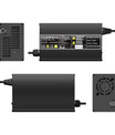Noeifevo 29,2V 15A LiFePO4 batterioplader til 24V 25,6V lithiumbatteri, 0V BMS aktivering, automatisk nedlukning med fuld beskyttelse