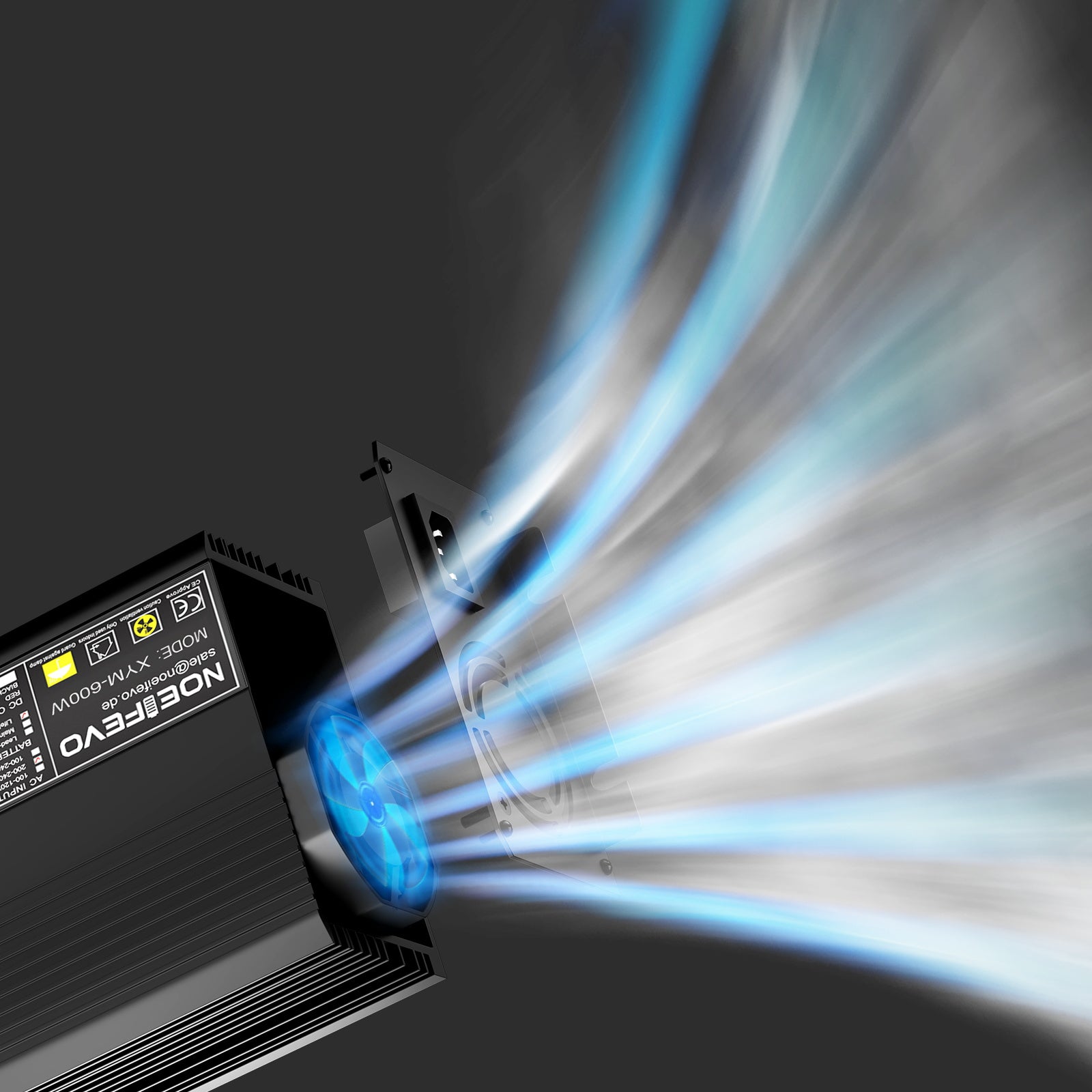 Noeifevo 29,2V 20A LiFePO4 nabíječka baterií pro 24V 25,6V lithiovou baterii, 0V BMS Activate, automatické vypnutí s plnou ochranou