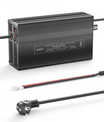 NOEIFEVO 126V 1A-10A nabíječka pro lithium-iontové baterie, vhodná pro 111V 30S lithium-baterie Li-Ion-LiPo, LCD displej, nastavitelný proud.