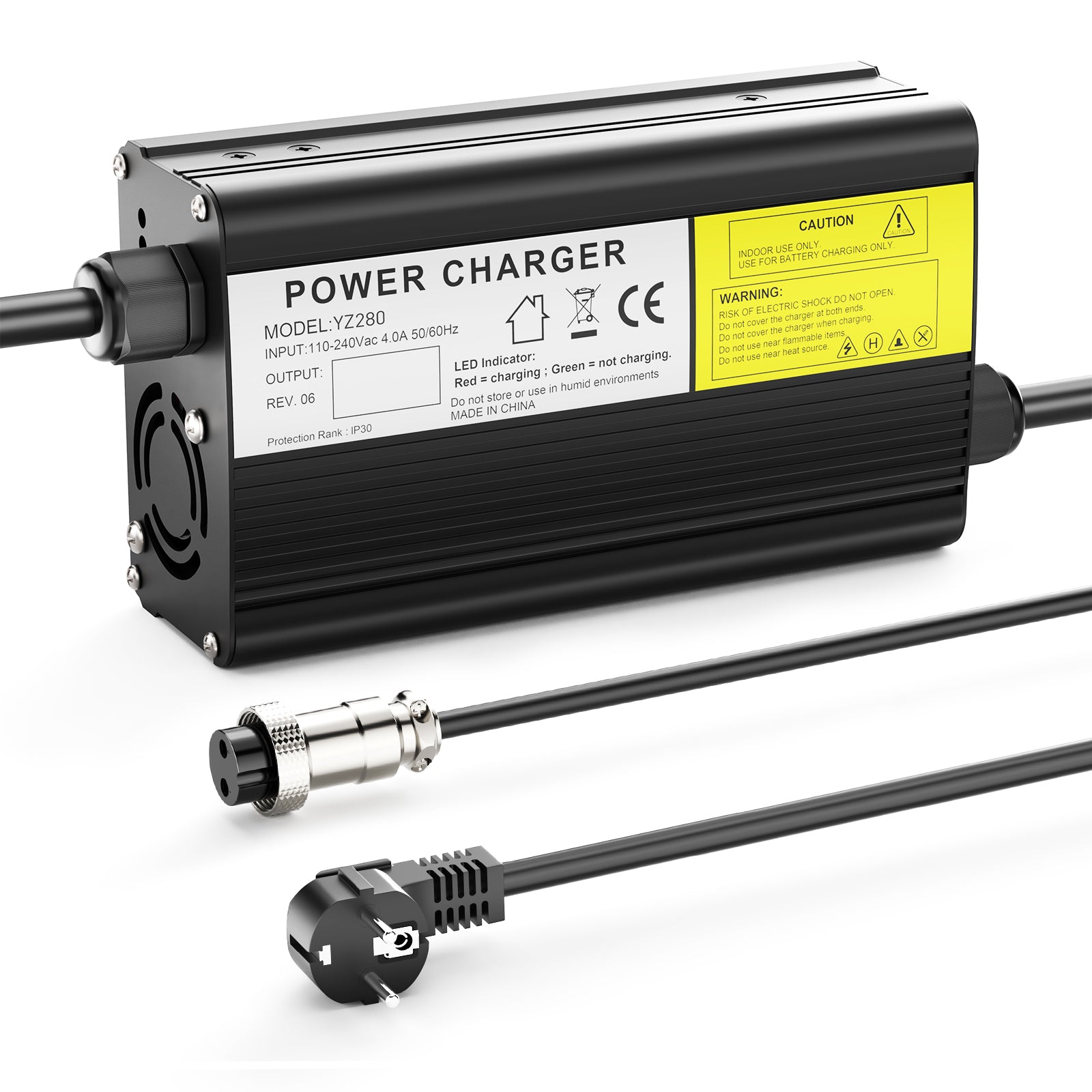 12v e bike ladegerät NOEIFEVO 12.6V 12A Lithium-Batterieladegerät für 12V 11.1V 2S Lithium – Smart LifePO4 Batterie & Heimspeicherung von Energie & Intelligentes Ladegerät