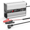 NOEIFEVO 21V 2A 3A 4A 5A lithiumová nabíječka pro 5S 18.5V Li-Ion Lipo baterie, chladicí ventilátor, automatické vypnutí