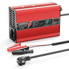 NOEIFEVO 12V 15A Loodzuur Acculader, OLED-display, Aluminium behuizing, slimme snellader, XT60/XT90/Anderson 50A/M8