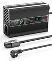 NOEIFEVO 29,4V 2A litiumladdare för 7S 25,9V Li-Ion Lipo-batterier, med LCD-skärm, kylfläkt och automatisk avstängning