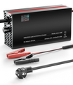 NOEIFEVO 48V 2A-20A Strømadjusterbart Batterilader for Blysyrebatterier, AGM, Gel, Golfbatterilader, LED-skjerm