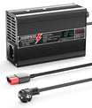 NOEIFEVO 14.6V 6A LiFePO4 nabíječka baterií pro 4S 12V 12.8V LiFePO4 baterii, s LCD displejem, chladicím ventilátorem, automatickým vypnutím
