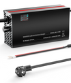 NOEIFEVO 48V 2A-20A Strømadjusterbart Batterilader for Blysyrebatterier, AGM, Gel, Golfbatterilader, LED-skjerm