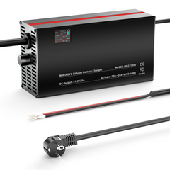 NOEIFEVO 67,2V 2-20A carregador de bateria de lítio para baterias de lítio Li-Ion Lipo 59,2V 60V 16S, com display LCD, corrente ajustável, carregador para e-bike, scooter, motocicleta elétrica