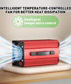 NOEIFEVO 54.6V 25A Lithium-batteriladdare för 48.1V (48V) 13S Lithium-Li-Ion-Lipo-batteri, LCD-skärm, justerbar ström, laddare för elcykel, scooter, elektrisk motorcykel
