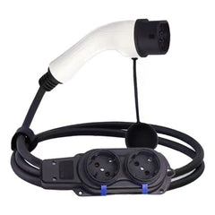 מתאם NOEIFEVO V2L למערכת פריקה לרכבי MG MG4 MG5, BYD, KIA, Hyundai IONIQ5, IONIQ6 חשמליים. מתאם שקע Type-2 לשקע Schuko עם כבל באורך 3 מטר