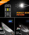 2 pezzi di lampada per fari auto 70W 20000LM Lumen, H7 H11 9005 9006 H4 lampada LED