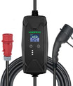 22KW 32A 3 Phase Type 2 EV Wallbox with 10 Meters Cable,  Home Fast Charging Electric Vehicles Charger,  CEE 32A Plug