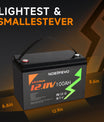 NOEIFEVO 12.8V 100Ah LiFePO4 Lithium Batterie, Vollständig aufgeladen in 2 Stunden mit 14.6V 50A Ladegerät, für Wohnmobil, Boot