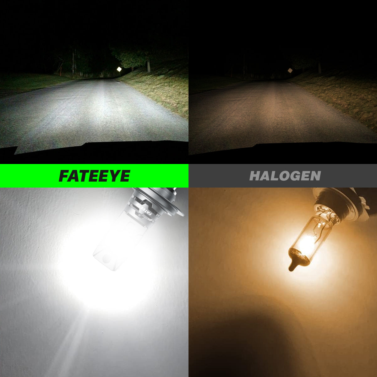 2 יחידות פנס רכב LED H7 60W 12000LM לומן