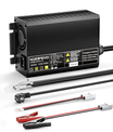Noeifevo 14,6V 50A Rask Lithium LiFePO4-batterilader for 12V(12,8V) LiFePO4-batteri, 0V BMS-aktivering, automatisk avstenging med full beskyttelse
