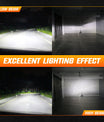 2 pezzi 80W 22000LM Lumen lampada anabbagliante auto, lampada LED H7 H11 9005 9006 H4