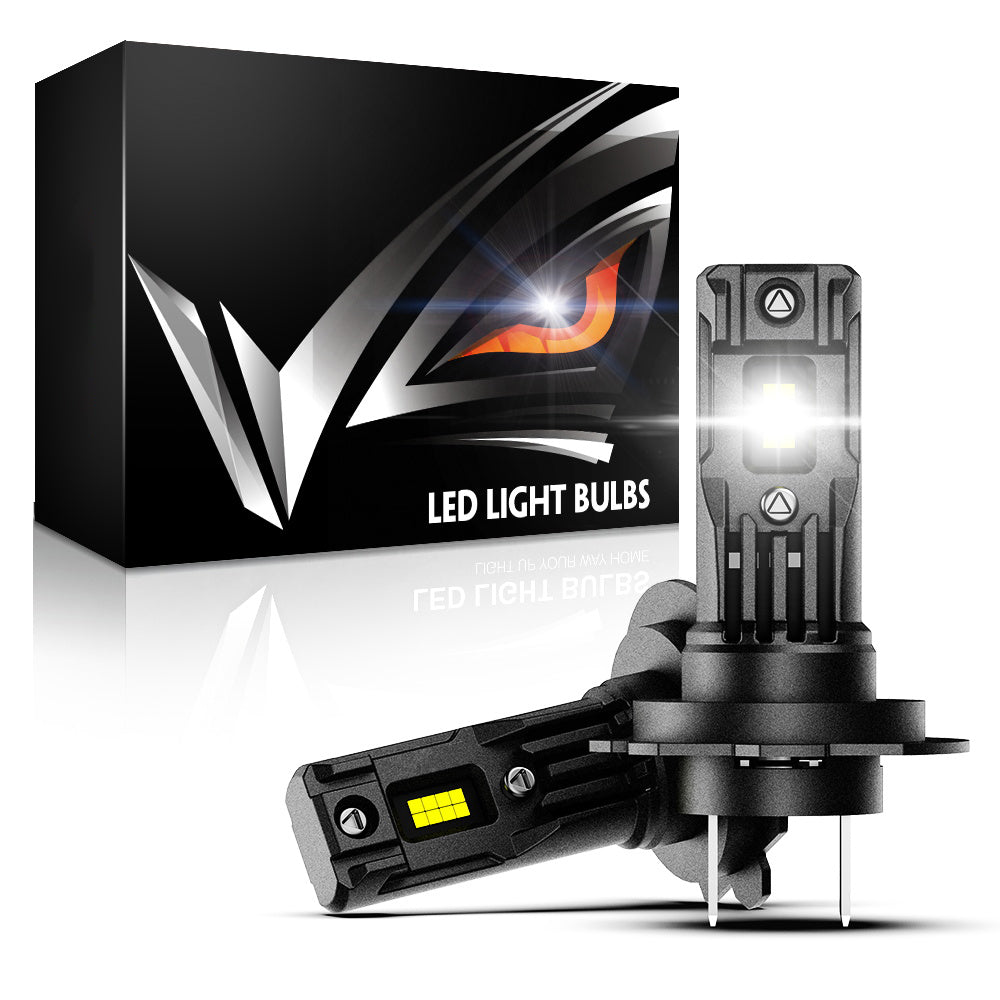 2 pezzi 80W 22000LM Lumen lampada anabbagliante auto, lampada LED H7 H11 9005 9006 H4