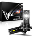 2 pezzi 80W 22000LM Lumen lampada anabbagliante auto, lampada LED H7 H11 9005 9006 H4