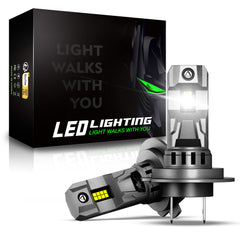 2 יחידות 72W 16000LM מנורת פנס רכב, H1 H3 H7 H11 9006 9005 880 מנורת LED