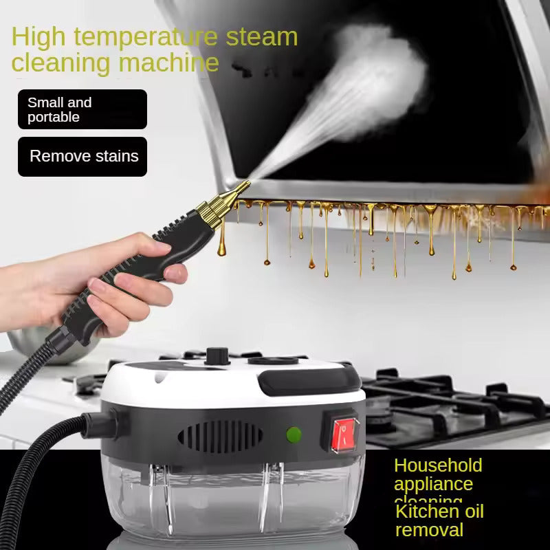 2500W Dampfreiniger, Hochtemperatur-Sprühreinigungsmaschine für Dunstabzugshauben, Küchenklimaanlagen, Autoreinigung und Haushaltsgeräte