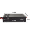 NOEIFEVO מטען אוניברסלי עם מתח מתכוונן 12V 24V 36V 48V 60V 80V 110V, זרם מתכוונן 200A 125A 50A 27A, טעינה CC/CV, טעינת ליתיום, ליפו, LiFePO4, סוללת עופרת-חומצה, ספק כוח זרם גבוה