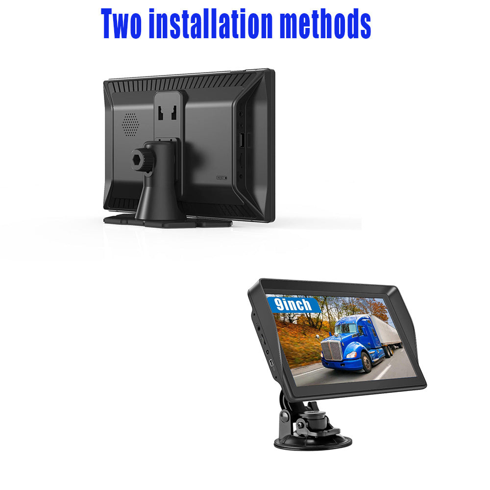 NOEIFEVO XT90 GPS-navigointi, 9 tuuman kosketusnäyttö Euroopan kartoilla, 8GB ROM + 256MB RAM, monikielinen tuki, FM-lähetys, autoihin/pakettiautoihin/kuorma-autoihin