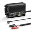 Noeifevo 14.6V 40A LiFePO4 acculader voor snellader voor 12V (12.8V) lithium LiFePO4 200Ah accu, automatische uitschakeling met volledige bescherming