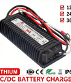 NOEIFEVO vedenpitävä DC 10-36V → 14,6V 29,2V 43,8V LiFePO4-litiumakun laturi matkailuautoihin, veneisiin, autoihin ja kaksakun energian varastointijärjestelmiin