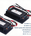 NOEIFEVO vedenpitävä DC 10-36V → 14,6V 29,2V 43,8V LiFePO4-litiumakun laturi matkailuautoihin, veneisiin, autoihin ja kaksakun energian varastointijärjestelmiin